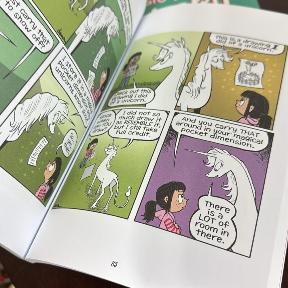 5 Comic Books Graphic Novels for Children by Dana Simpson “Unicorn Book Stories” - Picture 13 of 16